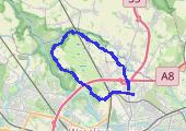 Trasa z dnia 2019-09-24 16:51 - mapa trasy gps - rower górski