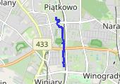 Trasa z dnia 2019-09-24 17:34 - mapa trasy gps - rower trekkingowy