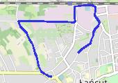 Trasa z dnia 2019-09-20 18:54 - mapa trasy gps - bieganie