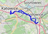Trasa z dnia 2019-09-25 15:40 - mapa trasy gps - rower górski