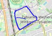Trasa z dnia 2019-09-25 23:06 - mapa trasy gps - bieganie