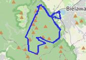 Trasa z dnia 2013-07-20 12:42 - mapa trasy gps - rower górski