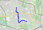 Trasa z dnia 2019-09-28 19:01 - mapa trasy gps - marsz