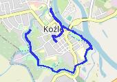 Kędzierzyn Koźle - mapa trasy gps - marsz