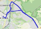 Trasa z dnia 2019-09-30 21:07 - mapa trasy gps - bieganie