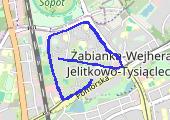 Trasa z dnia 2019-10-01 01:12 - mapa trasy gps - bieganie