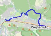 Trasa z dnia 2019-10-03 13:37 - mapa trasy gps - rower trekkingowy