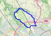 Trasa z dnia 2019-10-06 16:12 - mapa trasy gps - rower górski