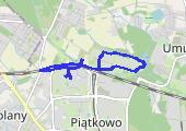 Trasa z dnia 2019-10-09 12:55 - mapa trasy gps - bieganie