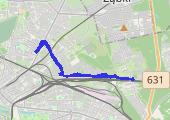 Trasa z dnia 2019-10-12 11:01 - mapa trasy gps - nordic walking