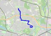 Trasa z dnia 2019-10-12 15:04 - mapa trasy gps - rower trekkingowy