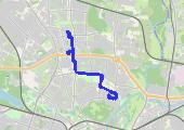 Trasa z dnia 2019-10-12 17:02 - mapa trasy gps - rower trekkingowy