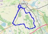 Trasa z dnia 2019-10-17 19:03 - mapa trasy gps - rower szosowy