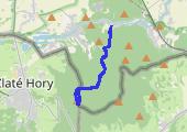 Biskupia Kopa - mapa trasy gps - marsz