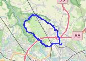 Trasa z dnia 2019-10-19 15:48 - mapa trasy gps - rower górski