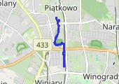 Trasa z dnia 2019-10-21 18:13 - mapa trasy gps - marsz