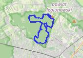 Trasa z dnia 2019-10-20 12:25 - mapa trasy gps - rower górski