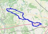 Trasa z dnia 2019-10-27 12:43 - mapa trasy gps - rower górski