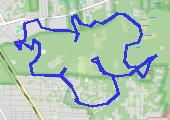 Trasa z dnia 2019-10-26 11:37 - mapa trasy gps - rower górski