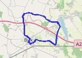 Trasa z dnia 2019-10-31 17:44 - mapa trasy gps - rower górski