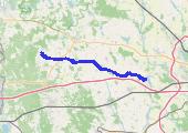 Trasa z dnia 2019-11-02 17:09 - mapa trasy gps - rower górski