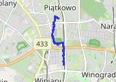Trasa z dnia 2019-11-06 18:02 - mapa trasy gps - marsz
