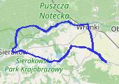 Trasa z dnia 2019-11-10 15:07 - mapa trasy gps - rower górski