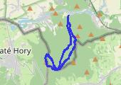 Biskupia Kopa - mapa trasy gps - marsz