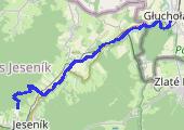 V Rajd Niepodległości Głuchołazy - Jeseník - mapa trasy gps - marsz
