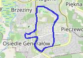 Trasa z dnia 2019-11-12 17:27 - mapa trasy gps - bieganie
