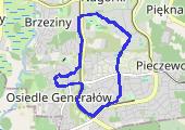 Trasa z dnia 2019-11-14 18:30 - mapa trasy gps - bieganie