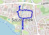 Trasa z dnia 2019-11-14 18:37 - mapa trasy gps - spacer