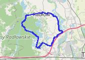 Trasa z dnia 2019-11-17 17:34 - mapa trasy gps - rower górski