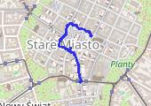 Trasa z dnia 2019-11-23 13:19 - mapa trasy gps - spacer