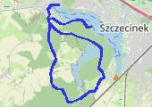 Trasa z dnia 2019-11-24 12:03 - mapa trasy gps - rower górski