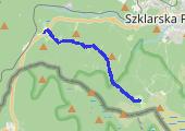 Trasa z dnia 2019-11-22 18:50 - mapa trasy gps - wędrówka