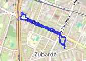 Trasa z dnia 2019-11-27 17:59 - mapa trasy gps - marsz