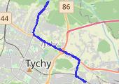 Trasa z dnia 2013-07-15 06:23 - mapa trasy gps - rower górski