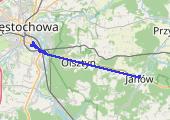 Trasa z dnia 2019-12-06 07:08 - mapa trasy gps - marsz