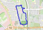 Trasa z dnia 2019-12-08 10:21 - mapa trasy gps - marsz