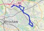 Trasa z dnia 2019-12-08 13:02 - mapa trasy gps - rower górski