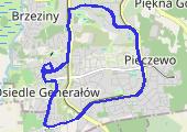 Trasa z dnia 2019-12-08 18:23 - mapa trasy gps - bieganie