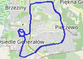Trasa z dnia 2019-12-15 18:09 - mapa trasy gps - bieganie