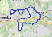 Trasa z dnia 2019-12-20 11:44 - mapa trasy gps - bieganie