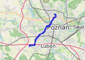 Trasa z dnia 2019-12-20 19:06 - mapa trasy gps - rower trekkingowy