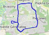Trasa z dnia 2019-12-21 19:20 - mapa trasy gps - bieganie
