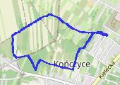 Trasa z dnia 2019-12-25 10:22 - mapa trasy gps - marsz
