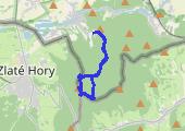 Biskupia Kopa po raz pierwszy w 2020 - mapa trasy gps - marsz