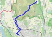 Trasa z dnia 2013-08-01 06:53 - mapa trasy gps - rower górski