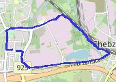 Trasa z dnia 2020-01-13 13:08 - mapa trasy gps - bieganie